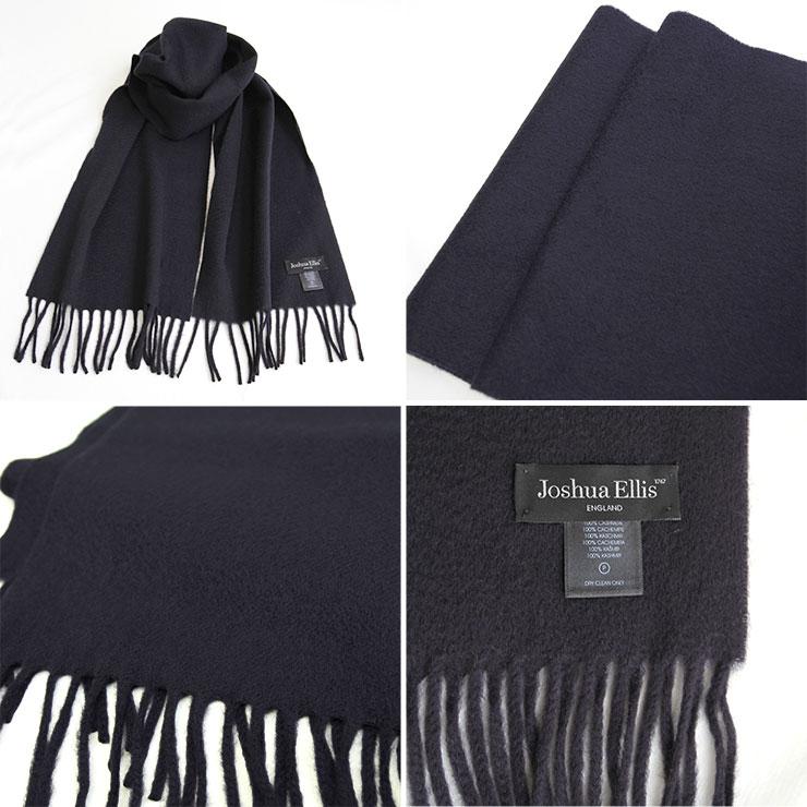 Joshua Ellis ジョシュアエリス カシミアマフラー 25×180 CPG ジョシュアエリス マフラー カシミヤ100% カシミア |  | 11