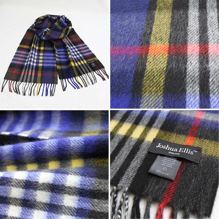Joshua Ellis ジョシュアエリス カシミアマフラー 25×180 CPG ジョシュアエリス マフラー カシミヤ100% カシミア |  | 05