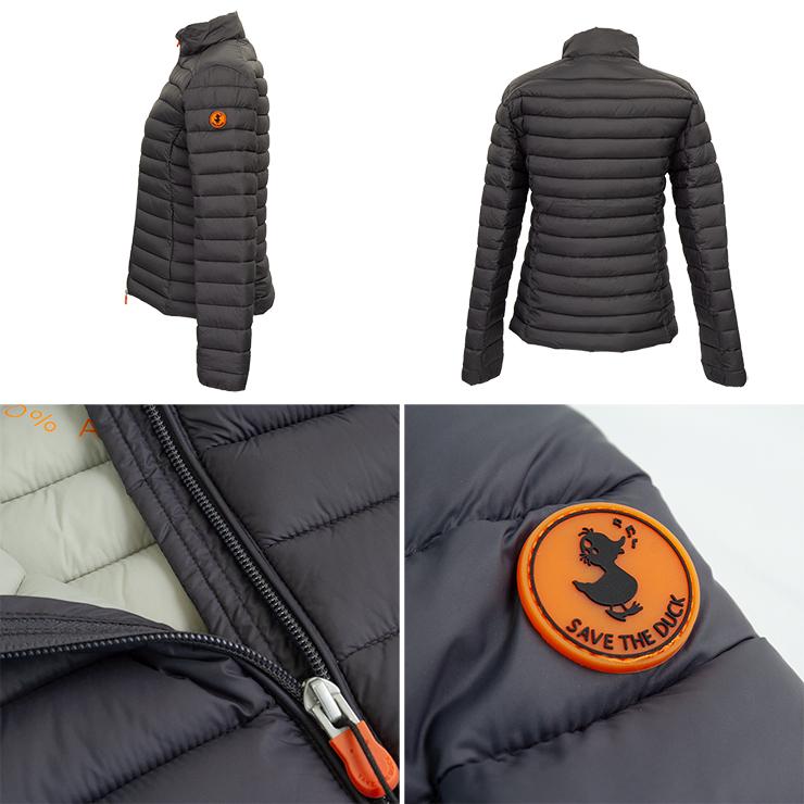 セーブザダック キルティングジャケット レディース SAVE THE DUCK 中綿ジャケット CARLY D39760W カーリー 2023 秋 冬 秋冬 黒 エコダウン おしゃれ ブランド |  | 11