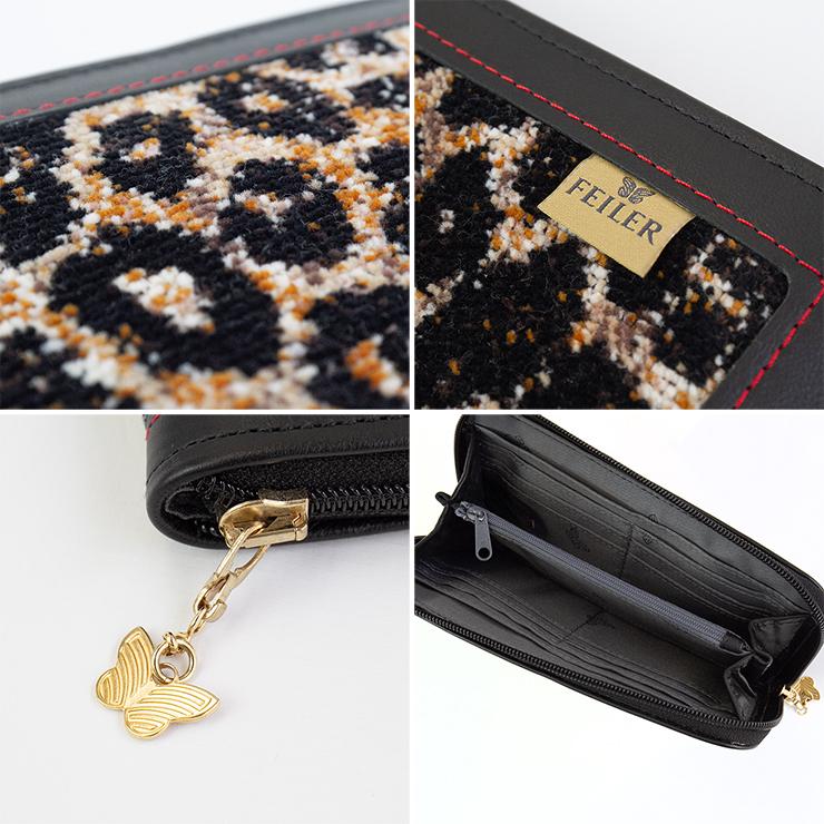 訳あり FEILER フェイラー ラウンドジップ 長財布 D95691 SAFARI シュニール織 フェイラー レディース 財布 ロングウォレット ヒョウ柄 レオパード |  | 04