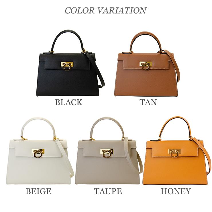 CARBOTTI カルボッティ ハンドバッグ ELENA 243 レディース バッグ ショルダーバッグ ブランド 大人 おしゃれ かわいい 黒 本革 革 タン ベージュ |  | 05