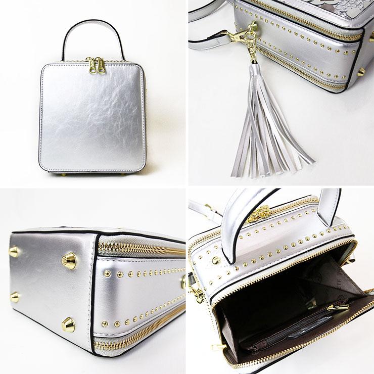 EYE THEME アイテーマ スパンコール スクエア 2wayバッグ ET2669 レディース ハンドバッグ ショルダーバッグ おしゃれ かわいい 大人 個性的 女性 |  | 02