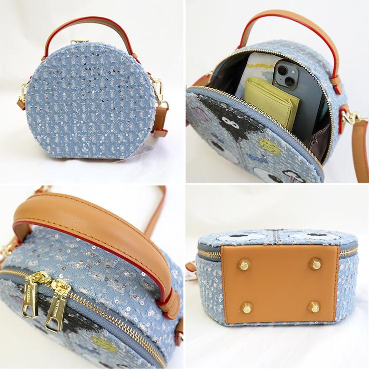 EYE THEME アイテーマ デニム 円形 2wayバッグ ET2706 ショルダーバッグ 柄 大人 レディースバッグ おしゃれ ショルダー |  | 02