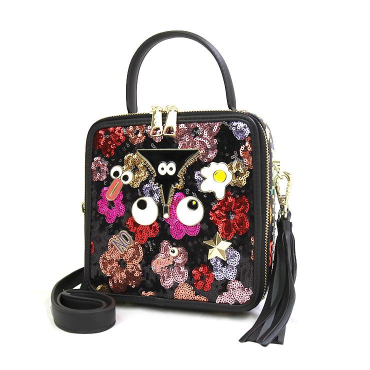 EYE THEME【アイテーマ】スクエア スパンコール 2wayバッグ　ET2799 レディース バッグ ハンドバッグ ショルダーバッグ |  | 02