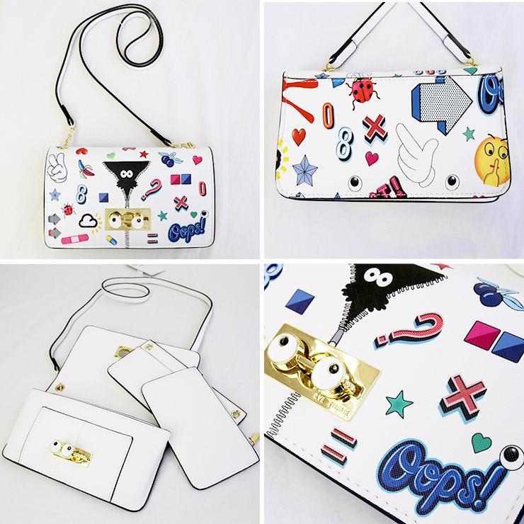 EYE THEME【アイテーマ】セカンドポーチ ショルダーバッグ ET2828 ミニショルダーバッグ 柄 大人 レディースバッグ |  | 05