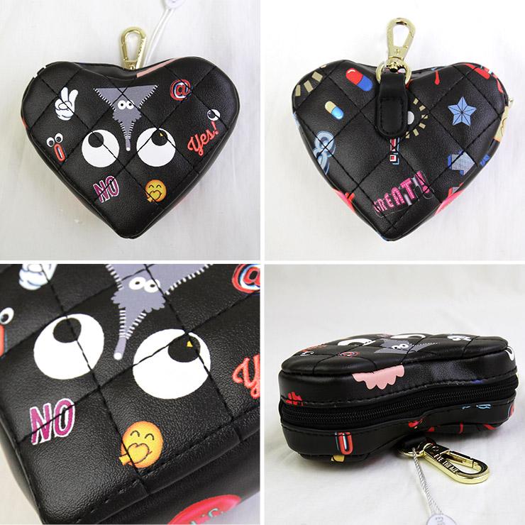 EYE THEME アイテーマ バッグチャーム ETC1007 レディース ホワイト ブラック おしゃれ かわいい 大人 個性的 総柄 カラフル　 |  | 02