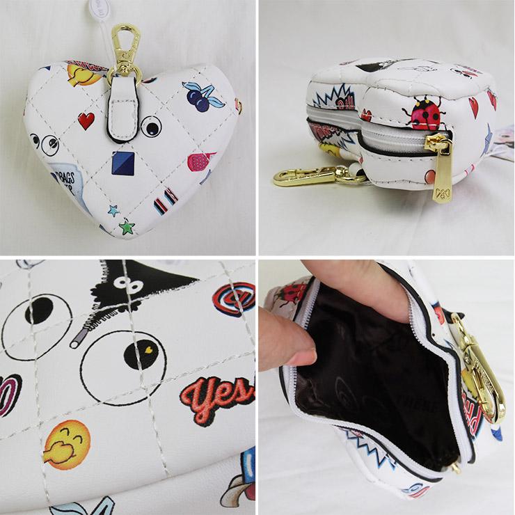 EYE THEME アイテーマ バッグチャーム ETC1007 レディース ホワイト ブラック おしゃれ かわいい 大人 個性的 総柄 カラフル　 |  | 03