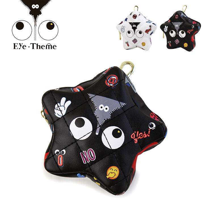 EYE THEME アイテーマ バッグチャーム ETC1008 レディース ホワイト ブラック おしゃれ かわいい 大人 個性的 総柄 カラフル | 