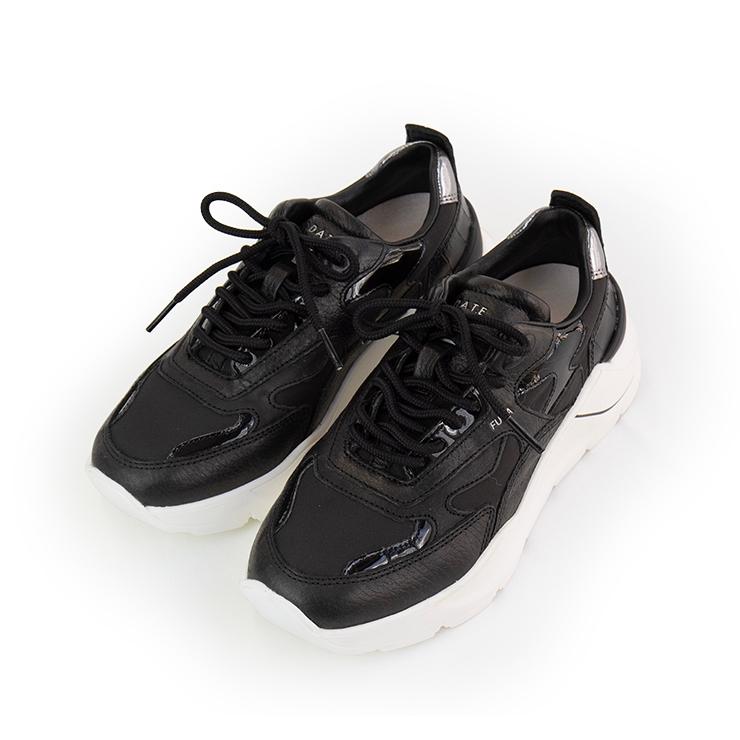 【未使用級】D.A.T.E スニーカー FUGA デイト 黒 ブラック 22 並行輸入品】 D.A.T.E. デイト FUGA NATURAL スニーカー フーガ