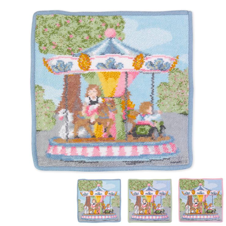 FEILER フェイラー ハンドタオル funfair  ハンカチ レディース 大人 女性 プレゼント ギフト かわいい おしゃれ タオルハンカチ ハンカチタオル | 