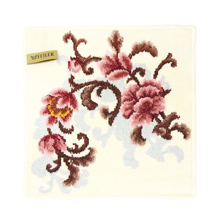 FEILER【フェイラー】ハンドタオル Legacy Bloom 30cm×30cm |  | 01