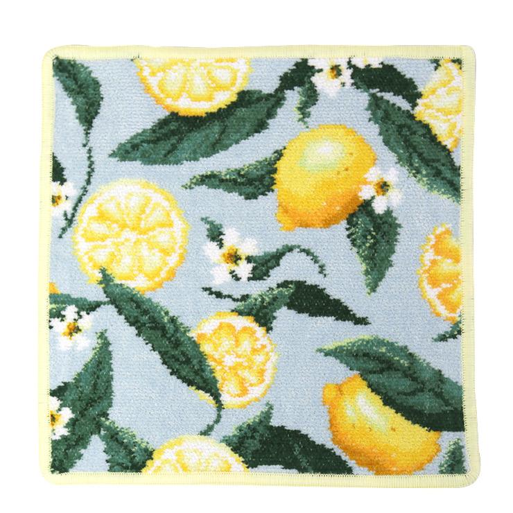 FEILER フェイラー ハンドタオル Lemon and Leaves ハンカチ レディース 大人 女性 プレゼント ギフト かわいい おしゃれ タオルハンカチ | 