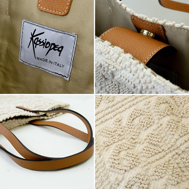 カシオペア KASSIOPEA トートバッグ MAXI  大きい バッグ レザーハンドル 柄 ブランド 大人 レディースバッグ おしゃれ A4 a4 小さめ 小さい ミニ 女の子 女性 |  | 05