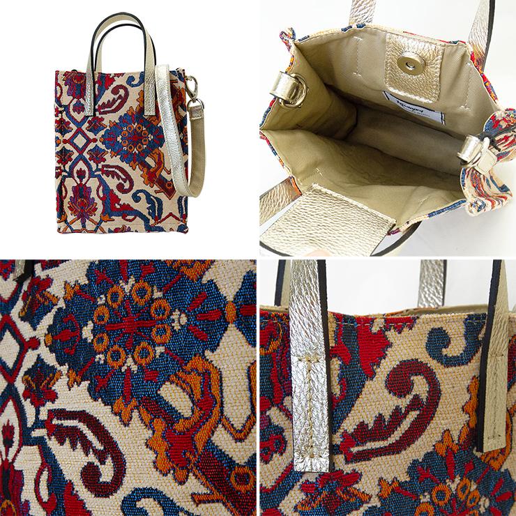 カシオペア KASSIOPEA トートバッグ MINI UMILTA ショルダーバッグ 2way レザーハンドル 柄 ブランド 大人 レディースバッグ おしゃれ 軽い 女の子 女性 |  | 05