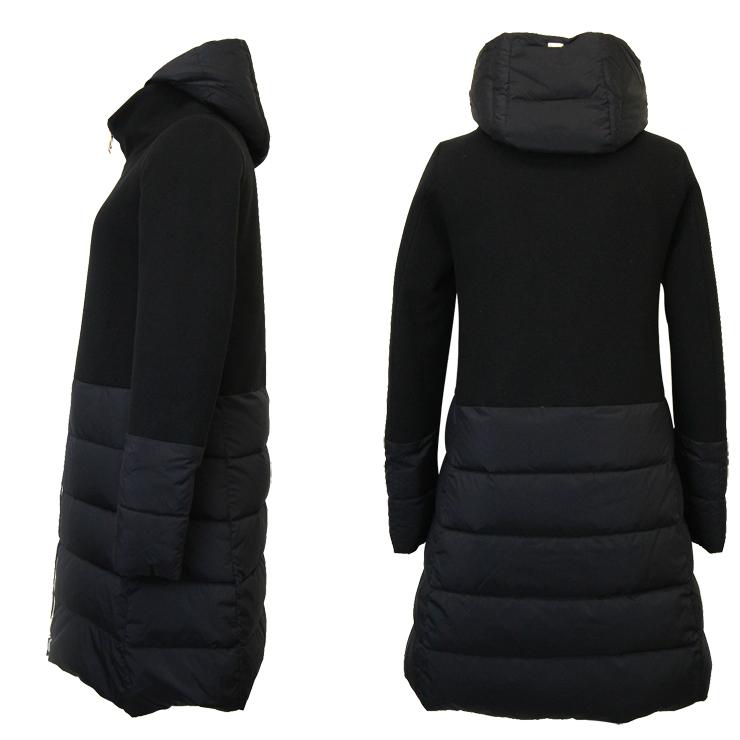 oo　 ヘルノ　ダウンコート HERNO ヘルノ ダウン ウール 切り替え レディース 2023AW コート