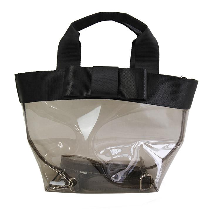 クアドリフォリオ　舟形 クリアショルダーバッグ q-2000 クリアバッグ クリア レディース 女性 ショルダーバッグ ワンハンドル トート |  | 05