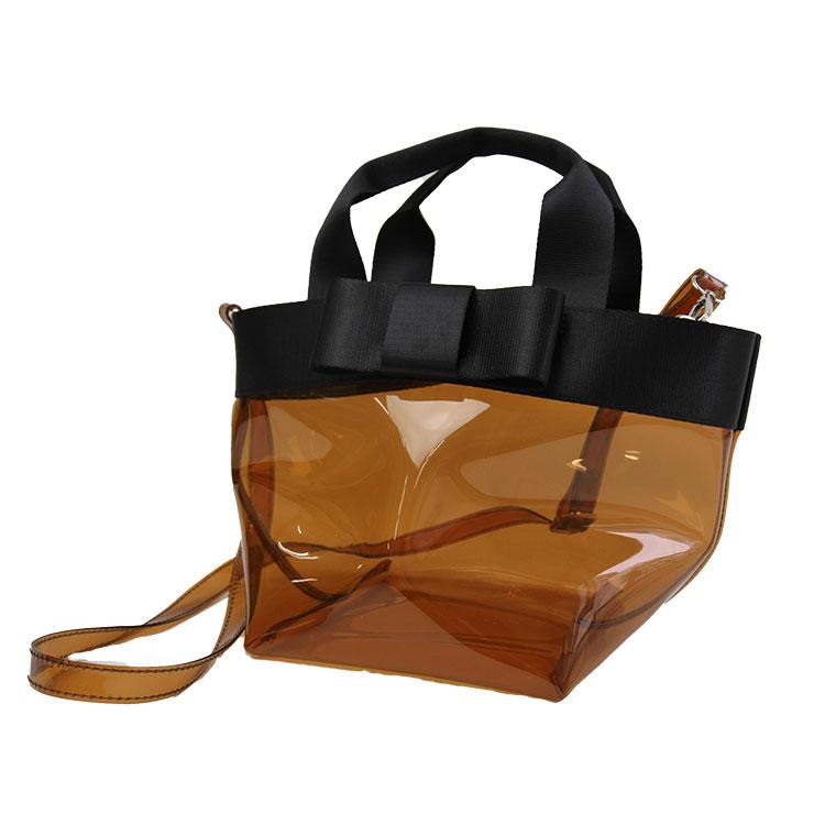 クアドリフォリオ　舟形 クリアショルダーバッグ q-2000 クリアバッグ クリア レディース 女性 ショルダーバッグ ワンハンドル トート |  | 07