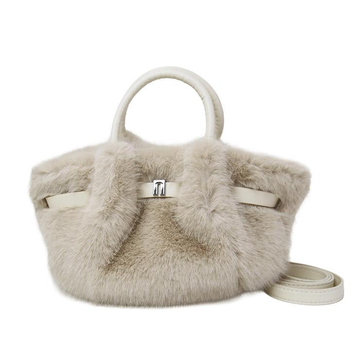 quadrifolio la borsa felice【クアドリフォリオ ラボルサフェリーチェ】ファーバッグ q2337 トート シンプル レディースバッグ |  | 10