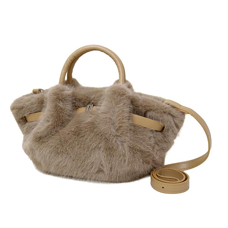 quadrifolio la borsa felice【クアドリフォリオ ラボルサフェリーチェ】ファーバッグ q2337 トート シンプル レディースバッグ |  | 02