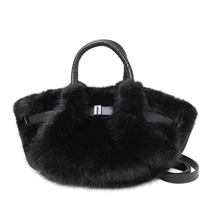 quadrifolio la borsa felice【クアドリフォリオ ラボルサフェリーチェ】ファーバッグ q2337 トート シンプル レディースバッグ |  | 06