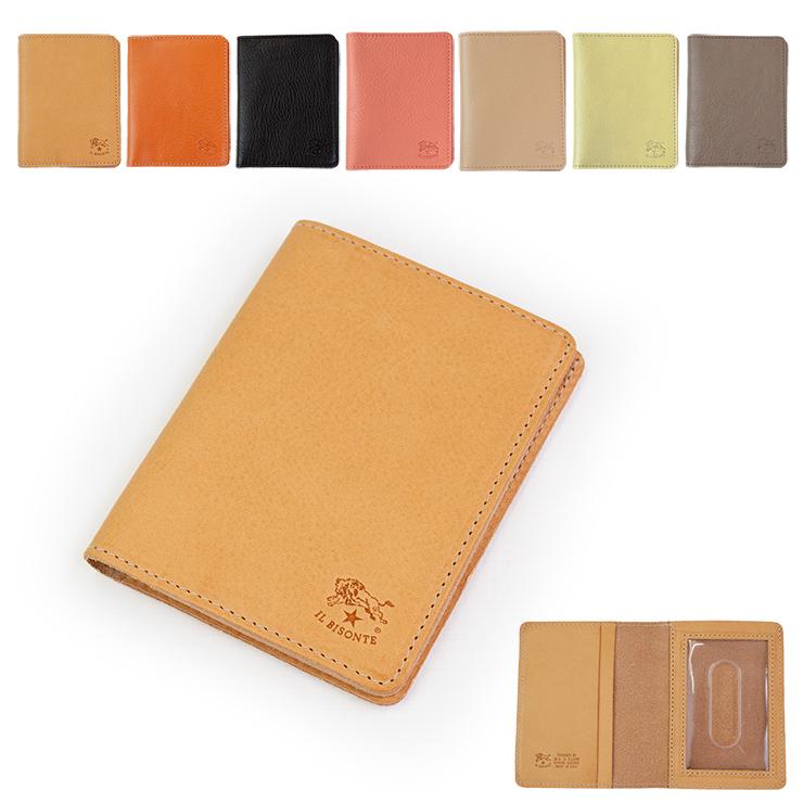 イルビゾンテ パスケース il bisonte カード入れ SCC003 カード ケース 本革 革 定期入れ カードケース おしゃれ かわいい ブランド | 