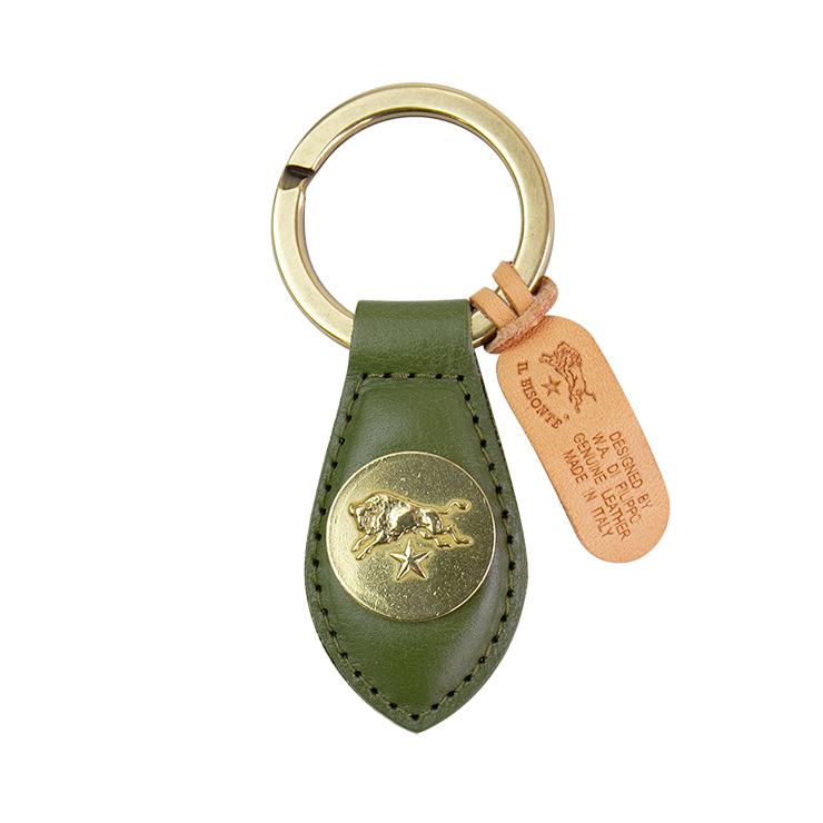 イルビゾンテ レザーキーホルダー キーリング IL BISONTE C0563 SKH017