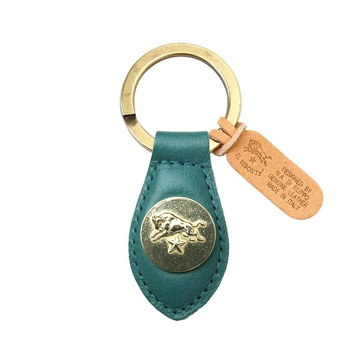 イルビゾンテ レザーキーホルダー キーリング IL BISONTE C0563 SKH017