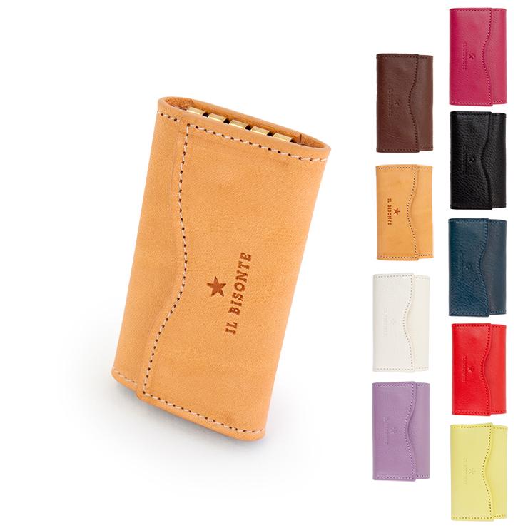 イルビゾンテ 4連 キーケース il bisonte SKH144 鍵 キーリング 本革