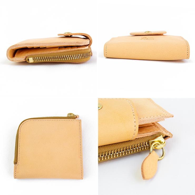 イルビゾンテ il bisonte L型ファスナー 二つ折り財布 財布 SMW175