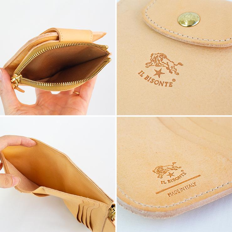 イルビゾンテ il bisonte L型ファスナー 二つ折り財布 財布 SMW175