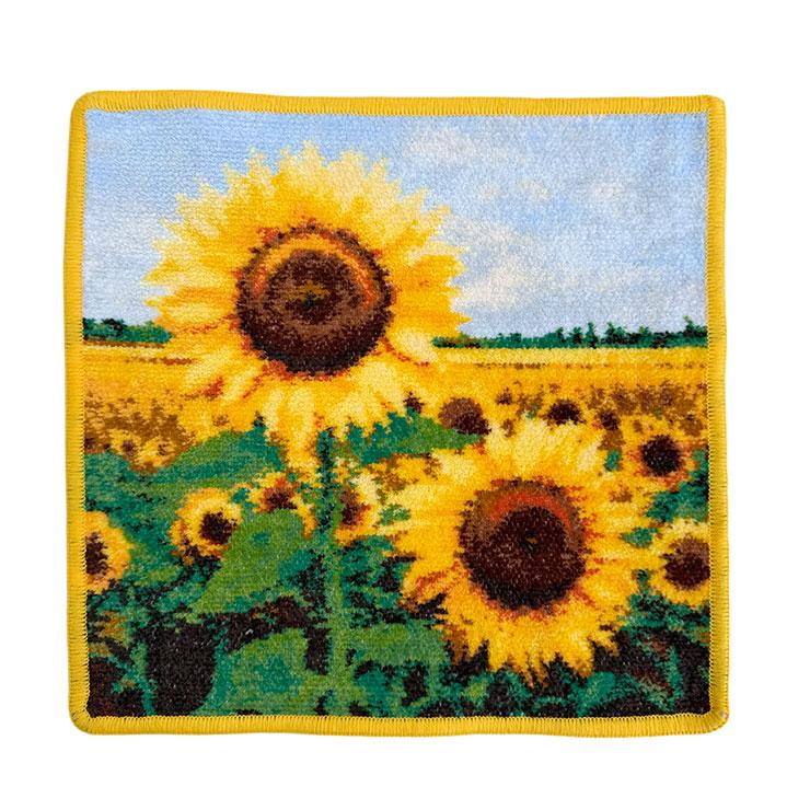 FEILER フェイラー ハンドタオル SUNFLOWERS  レディース 女性 プレゼント ギフト コットン 小さい 小さめ 手 抜く タオル | 