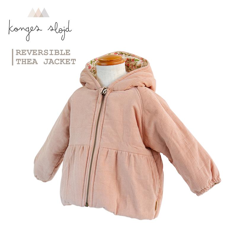 コンゲススロイド KongesSloejd リバーシブル 中綿 アウター 長袖 ジャンバー THEA JACKET 秋 冬 赤ちゃん ベビー 男の子 女の子 かわいい おしゃれ あたたかい | 