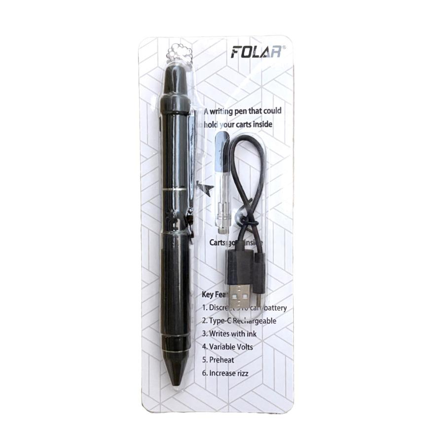 FOLAR PEN2 Kit ステルス 510 バッテリー ペン CBD カートリッジ用 vape カンナビス ヘンプ 510規格 カートリッジ保護 電圧調節機能 プレヒート機能 ボールペン |  | 05
