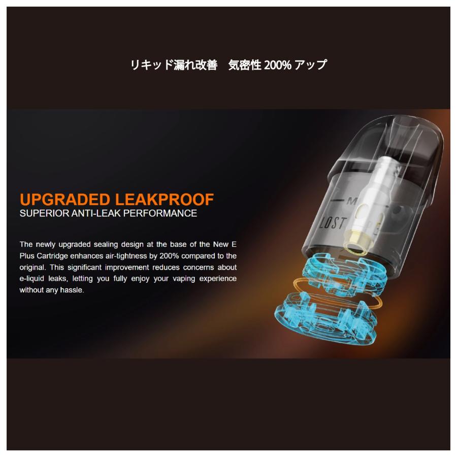 Lostvape E Plus Mesh Cartridge 3個セット　ロストべイプ シングル デュアル メッシュ コイル 交換用 カートリッジ 0.3Ω 0.45Ω 0.6Ω 0.8Ω |  | 02