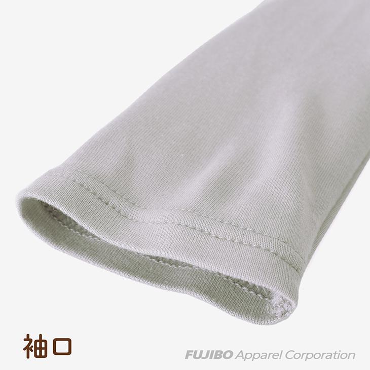 綿100％ インナーシャツ 甘撚綿 8分袖シャツ 長袖 M/L コットン bvd BVD 肌着 下着 レディス 通年着用 爆買 | B.V.D | 09