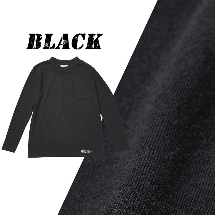 B.V.D クルーネックロングスリーブTシャツ 日本製 BVD ベース