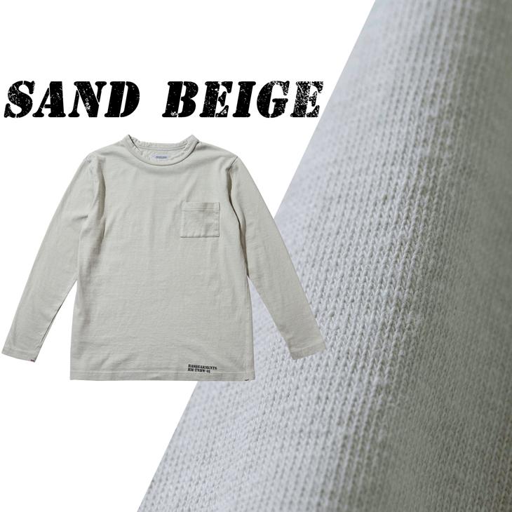 B.V.D クルーネックロングスリーブTシャツ 日本製 BVD ベース