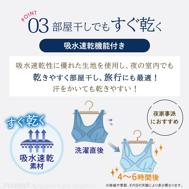 涼ブラ 2枚組 20%OFF ハーフトップ ノンワイヤー 楽ブラ 軽い ムレない 吸水速乾  bvd メッシュ ブラジャー ホールドタイプ M L LL スズブラ すずぶら レディスの画像