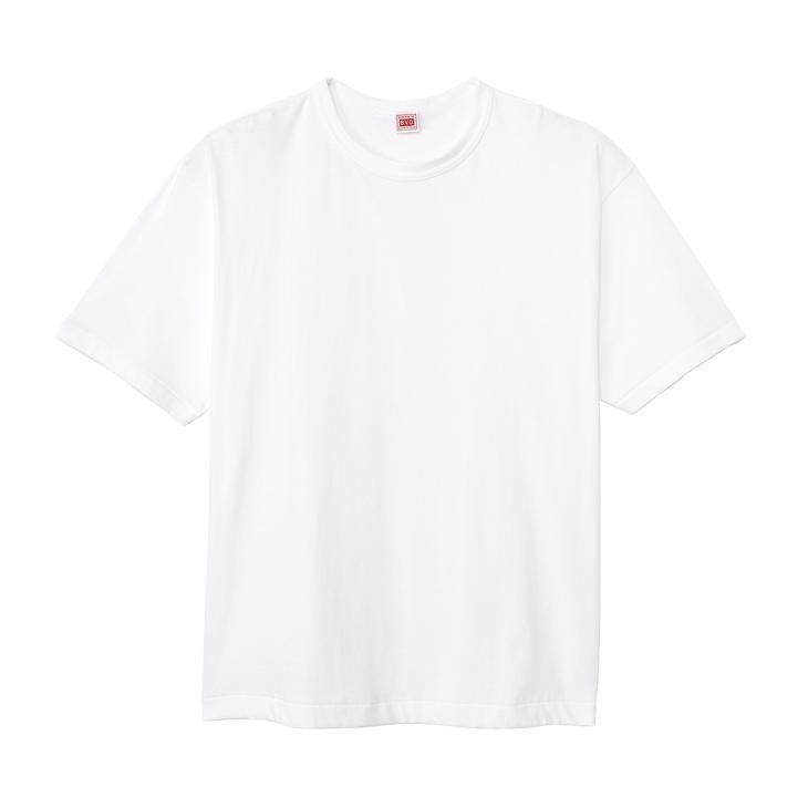 tシャツ BVD ルーズフィットTシャツ Cotton100% （M/L/XL）EC200 インナー 白シャツ 下着 BVD ポイント利用 | B.V.D | 17