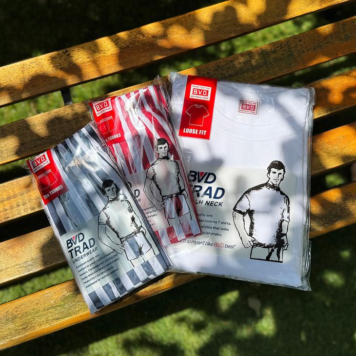 tシャツ BVD ルーズフィットTシャツ Cotton100% （M/L/XL）EC200 インナー 白シャツ 下着 BVD ポイント利用 | B.V.D | 04
