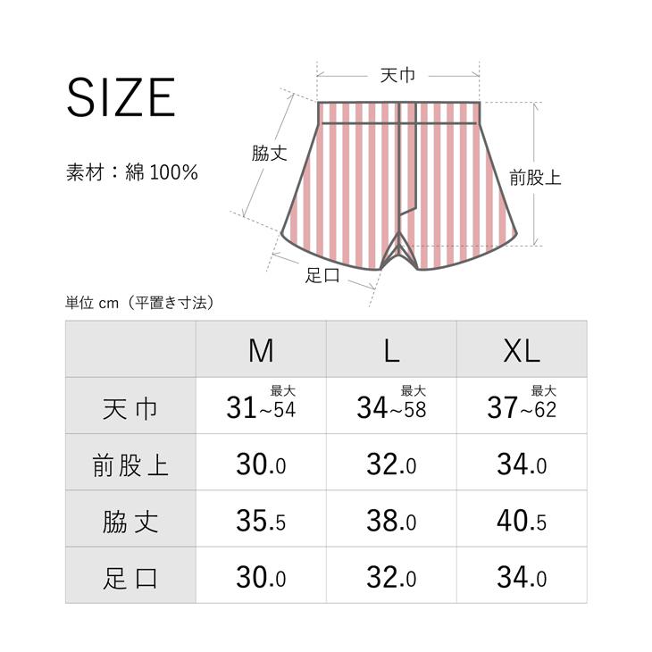 BVD サーカスストライプ トランクス Cotton100% （M/L/XL） | B.V.D | 10