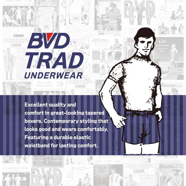 BVD サーカスストライプ トランクス Cotton100% （M/L/XL） | B.V.D | 09