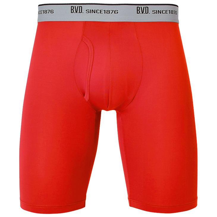 ロングボクサーパンツ ストレッチ 吸水速乾 ライトフィット BVD bvd 立体フロント メンズ アンダーウェア 下着 ポイント利用 爆買 | B.V.D | 20