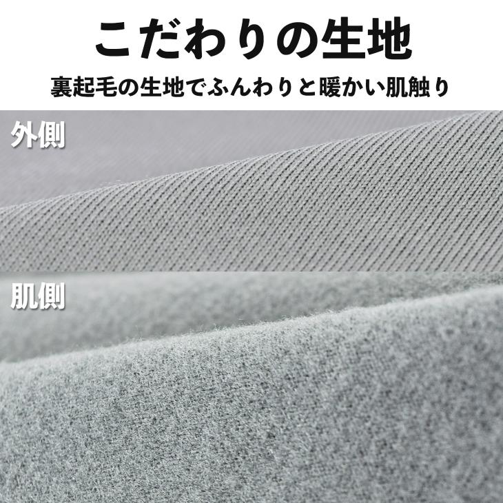 裏起毛 ロングボクサーパンツ BVD 立体フロント ライトフィット メンズ アンダーウェア あったか 防寒 bvd 肌着 インナー 前開き 爆買 | B.V.D | 07