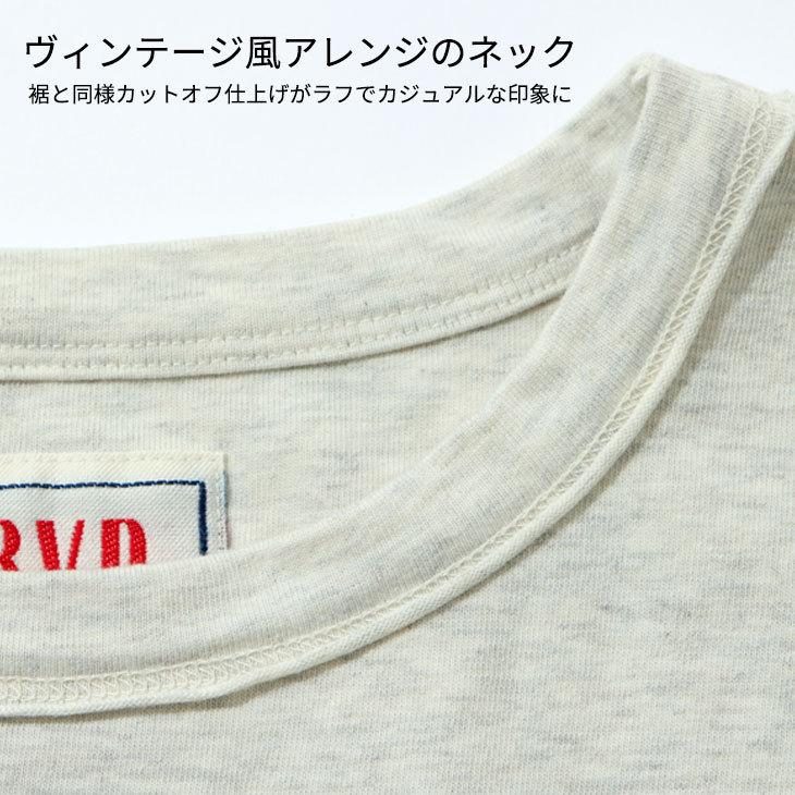 ヘビーウエイト 綿100％ ポケット付き 杢 クルーネックTシャツ by BVD 2021SSモデル（MLXL）メンズ ヘビーT ポケ付き GR580 bvd イケオジ ビンテージ アメカジ｜bvd｜07