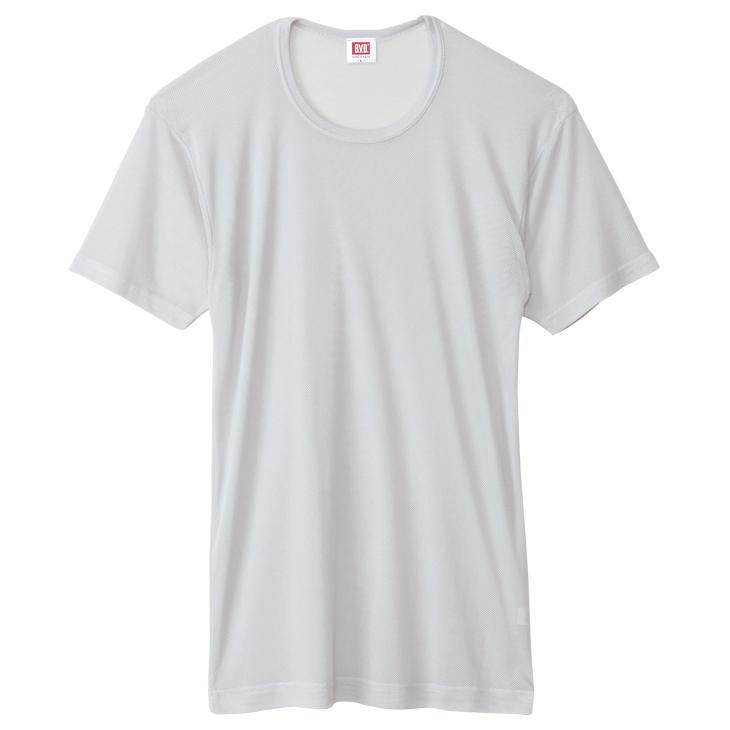 インナー メンズ 涼しい bvd BVD エアーメッシュ クルーネック半袖シャツ【M/L/LL】GR773 爆買 | B.V.D | 06