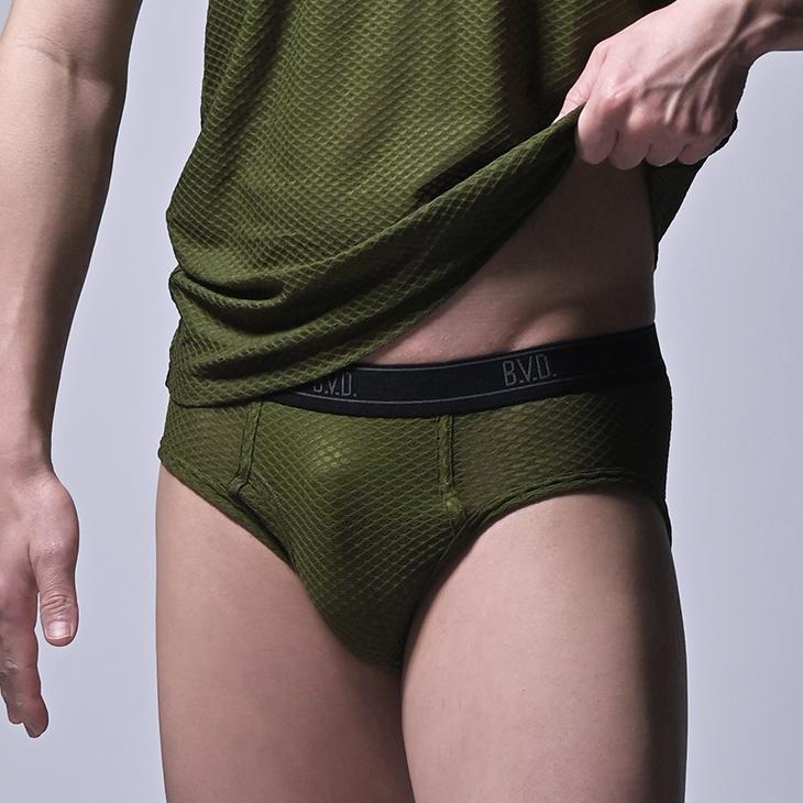 ビキニ ブリーフ メンズ 涼しい bvd BVD エアーメッシュドライプラス 【M/L/LL】GR781 爆買 | B.V.D | 14