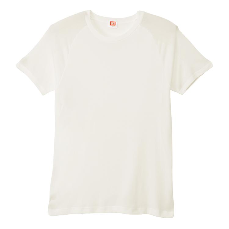 BVD COOL FEEL サイドメッシュ クルーネックTシャツ 接触冷感 抗菌防臭 吸水速乾 半袖 軽量 通気性 メンズ 男性 丸首 インナーウェア 下着 肌着 スポーツ | B.V.D | 09