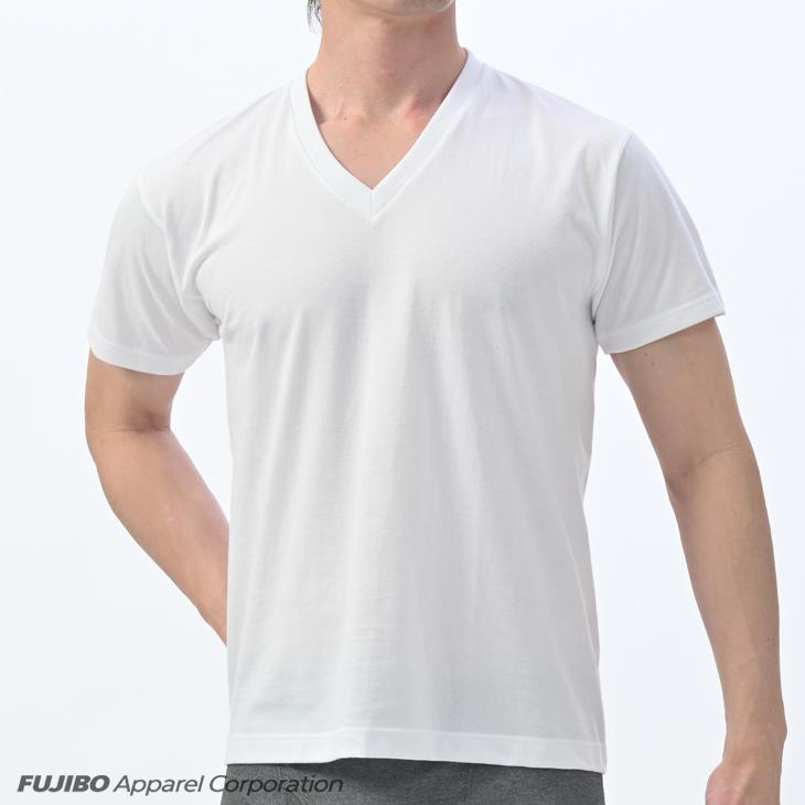 B.V.D 5Lサイズ 吸水速乾 BVD 2枚組 Vネック半袖Tシャツ/BASIC STYLE