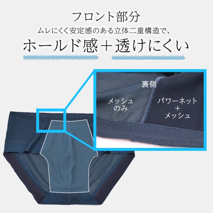 B.V.D ビキニ ブリーフ 涼しい メッシュ bvd BVD 涼パン メンズ ムレ